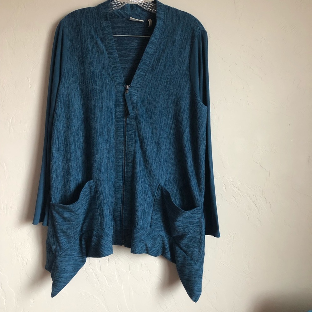 Logo Lori Goldstein Lagenlook Cardigan